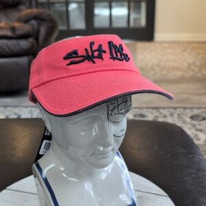 NWT Salt Life Coral & Navy Visor